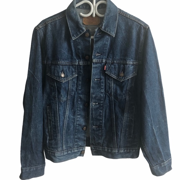 EUC LEVI’S vintage red tab jean jacket sz 38R - Picture 3 of 11